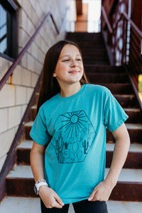 Desert Geometric Kids Tee