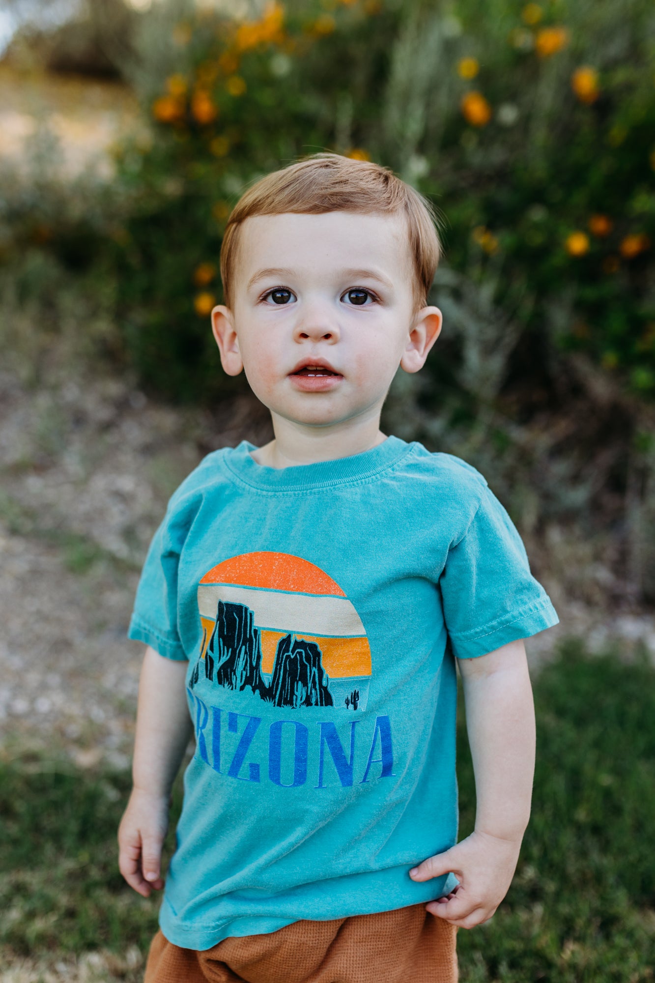 Arizona Desert Mountains Kids Tee