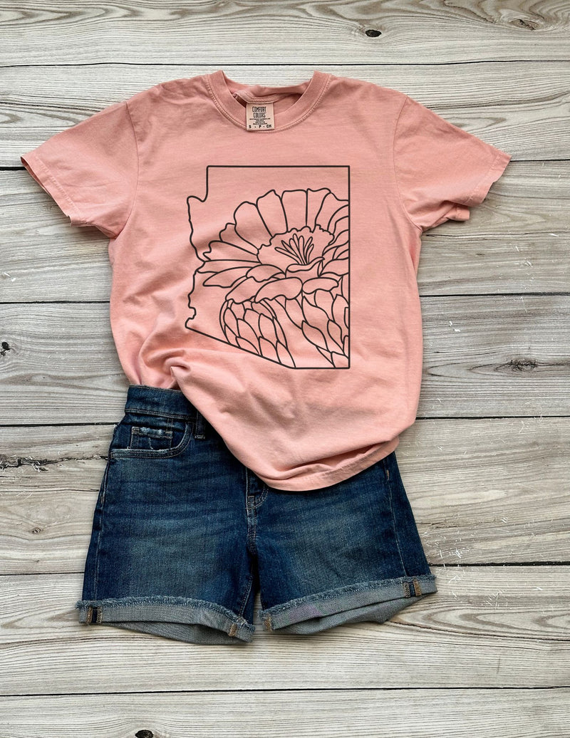 Cactus Flower Tee