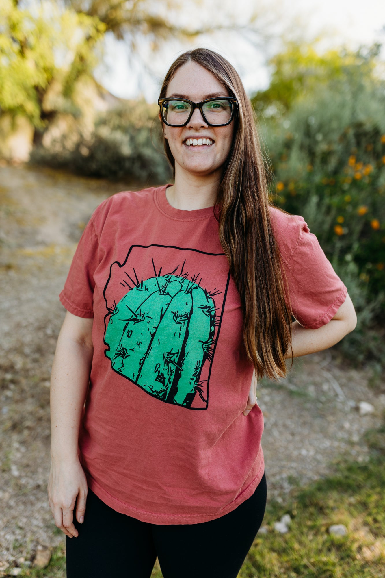 Green Cactus Tee