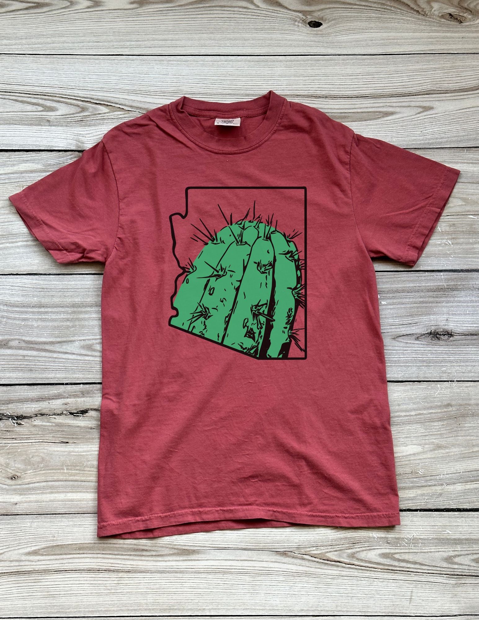 Green Cactus Tee